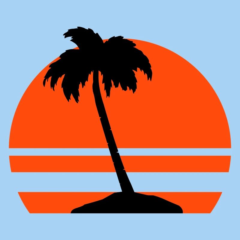 palmen insel