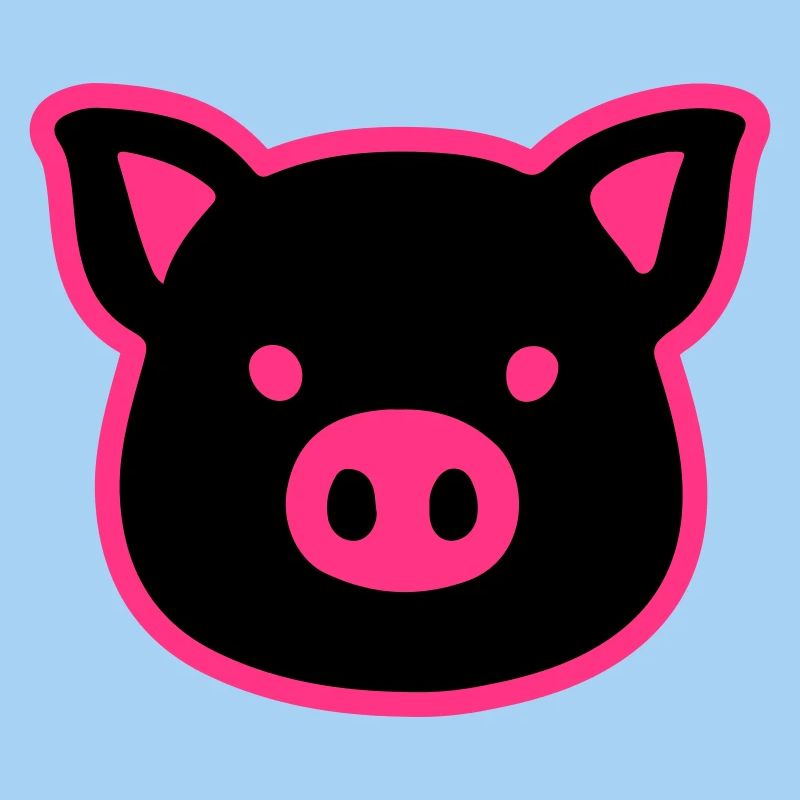 Schwein Kopf Sau