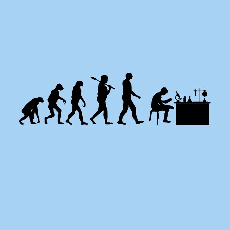 Chemiker Evolution Chemie Geschenk