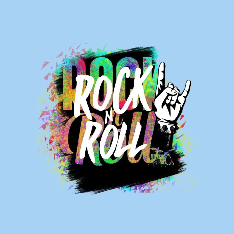 Rock n Roll Farbexplosion