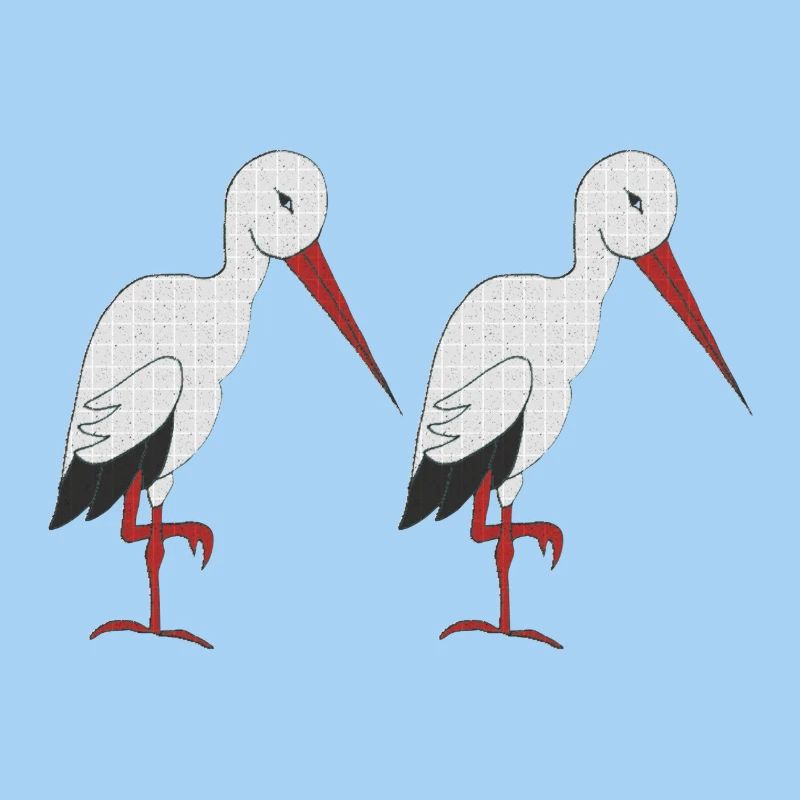cigogne 2 fois