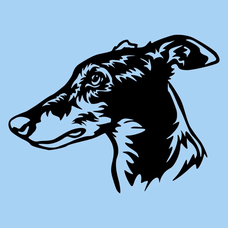 Greyhound Head