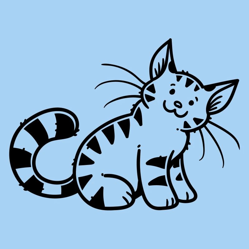 Chaton de dessin animé