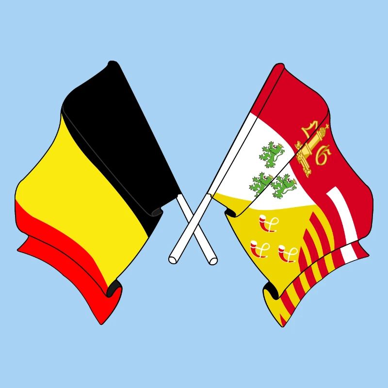 Drapeau de la Belgique, drapeau Liège