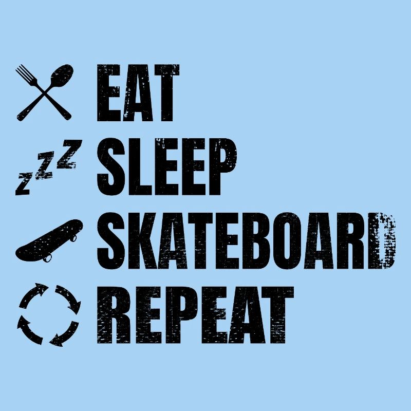 Skateboarder Daily Routine
