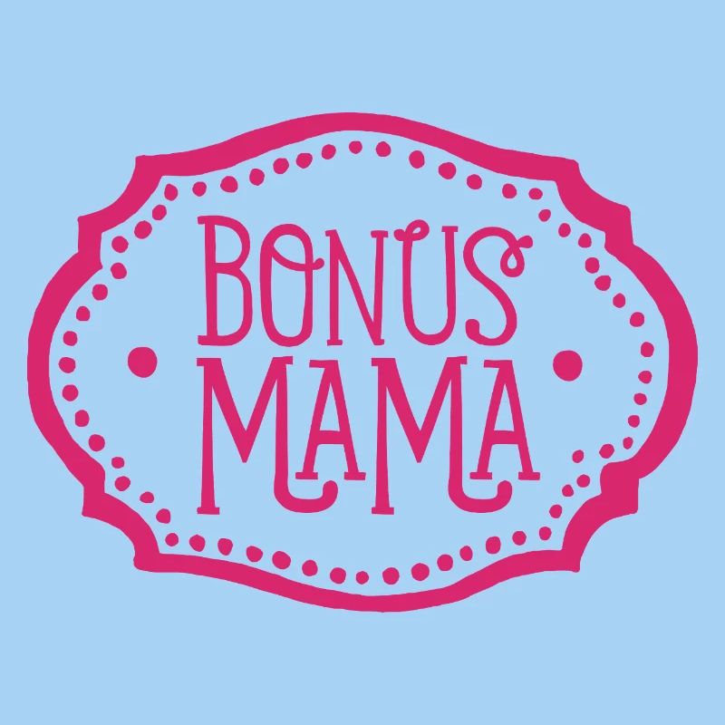 Bonus Mama Stiefmutter Geschenk Stiefmama pink