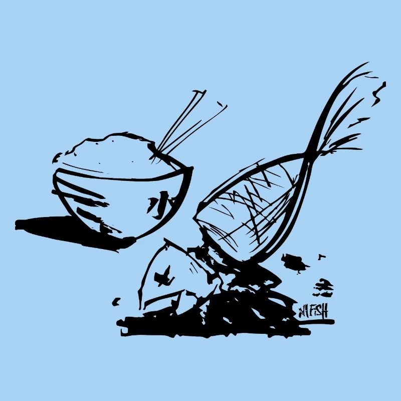 Poisson et riz