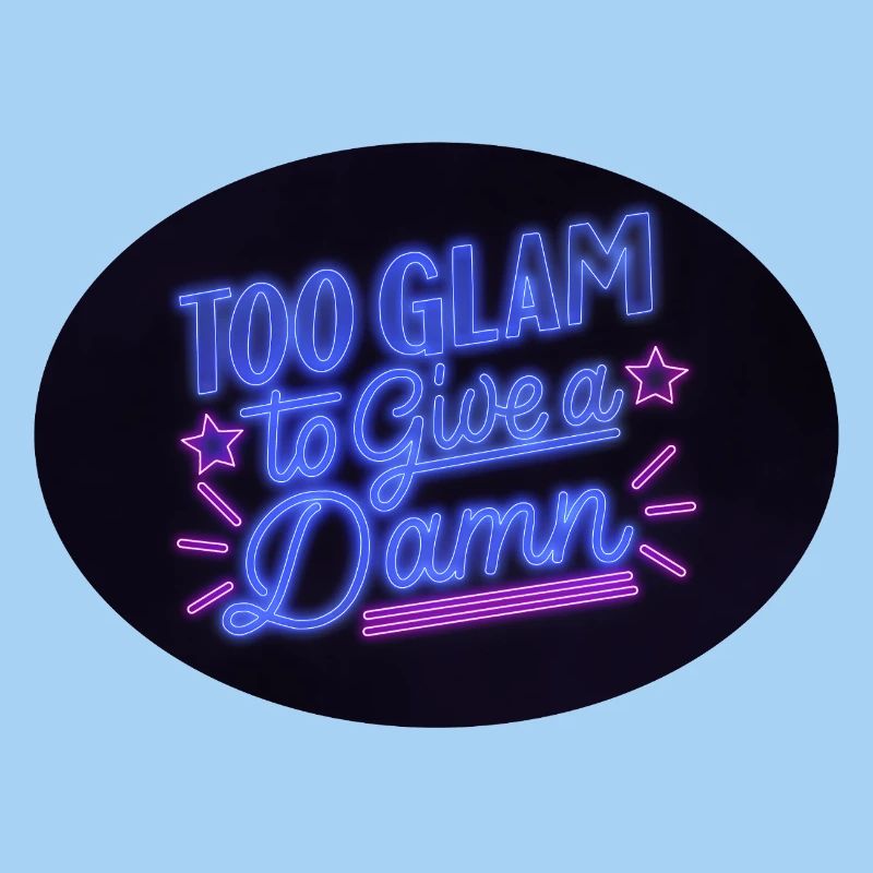 Neon Glamour Statement