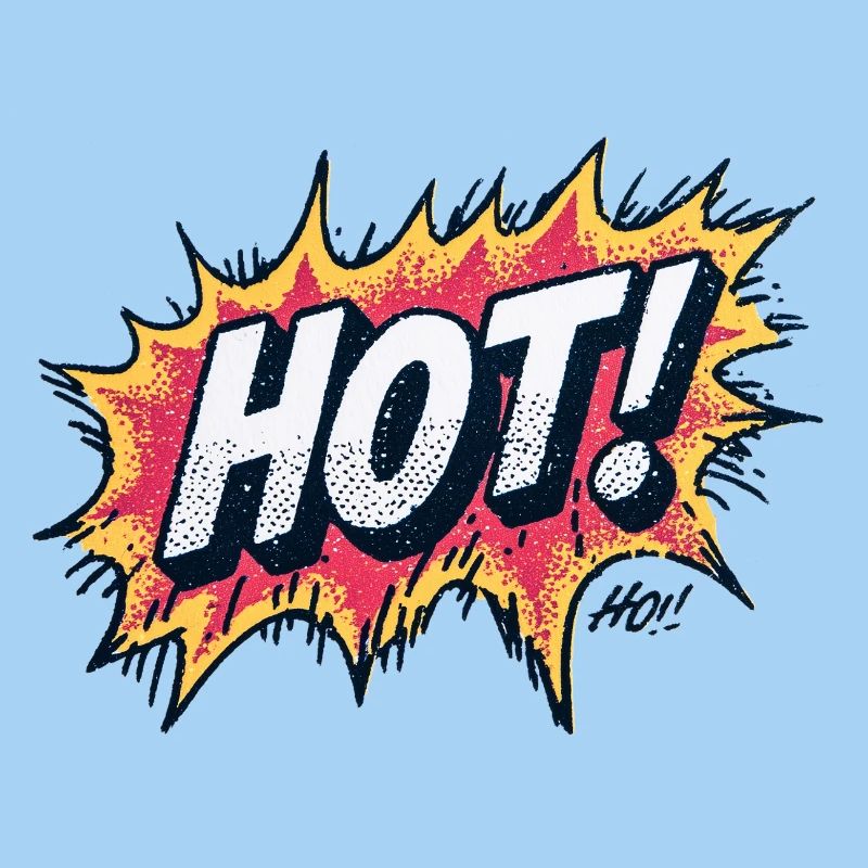 Hot Comic Explosions Design