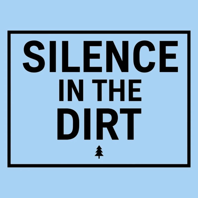 Schweigen im Dreck Schweizer Typografie-Tee