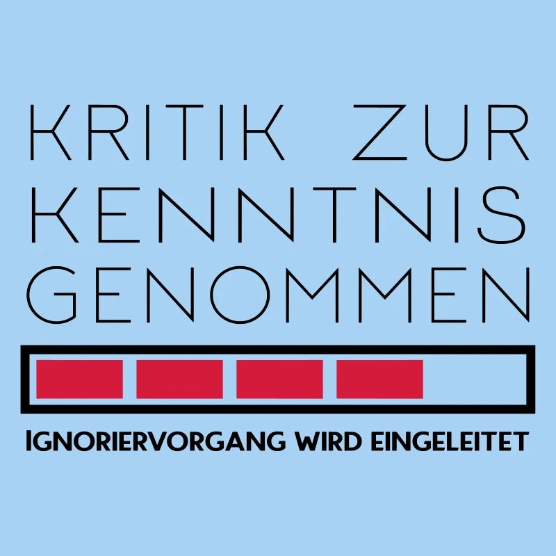 Nicht kritikfähig
