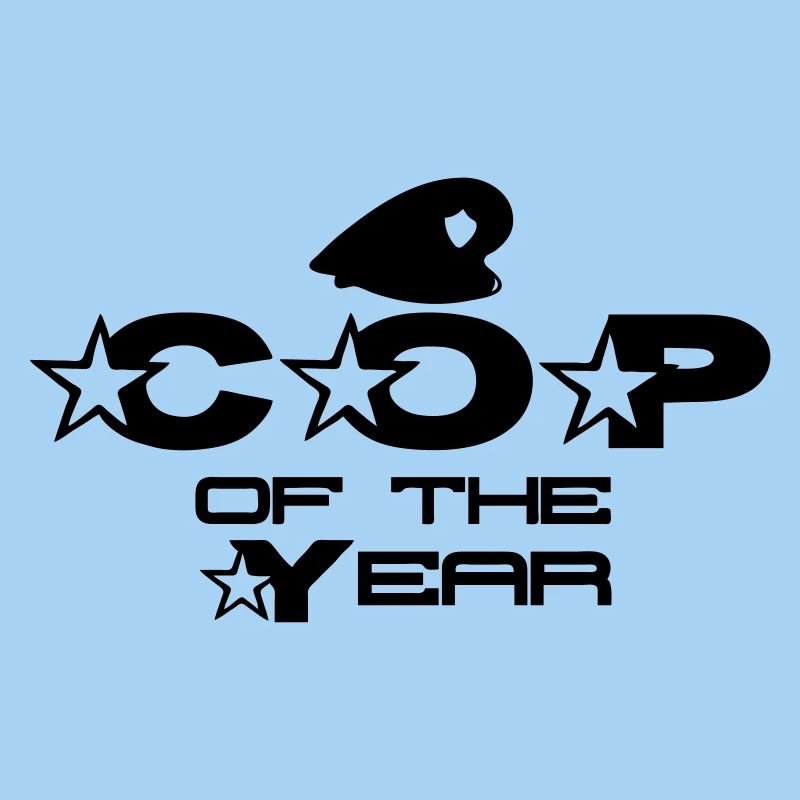 Policier de l’année Policier Profession Cadeau