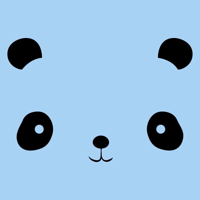 visage de panda