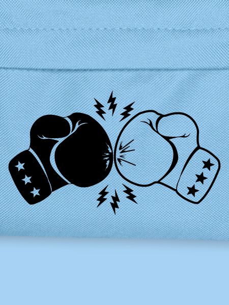 Boxboxhandschuhe Kontakt mit Blitz