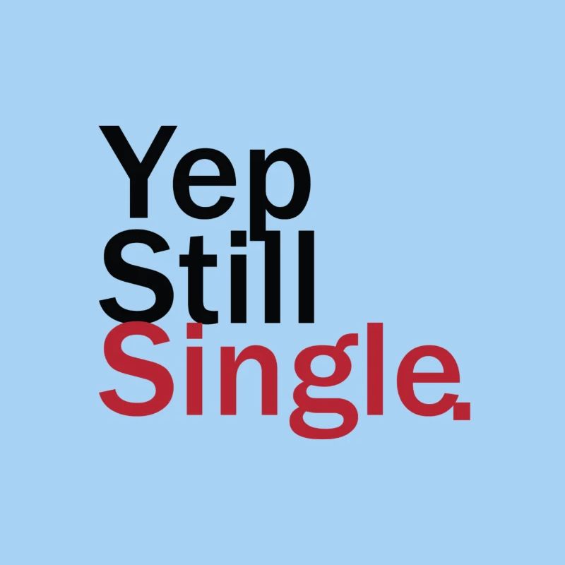 Minimalist Single Life Illustration