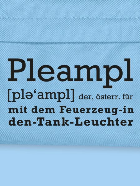 Pleampl - österreichisch - Bleampl, Dialekt