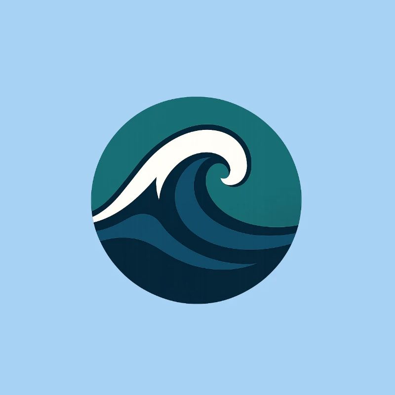 Stylized Ocean Wave