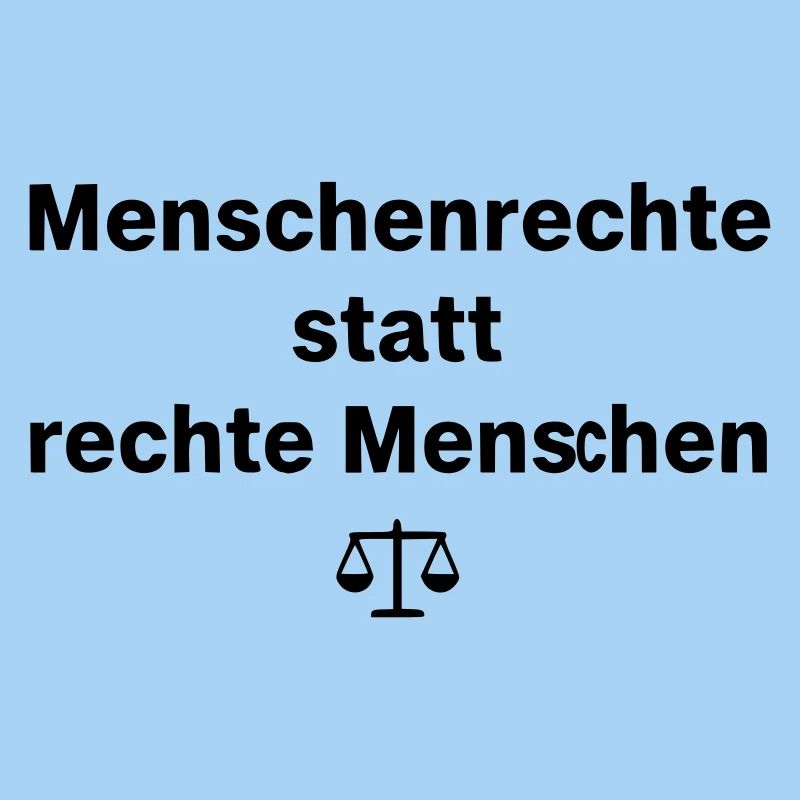  Menschenrechte Spruch Waage