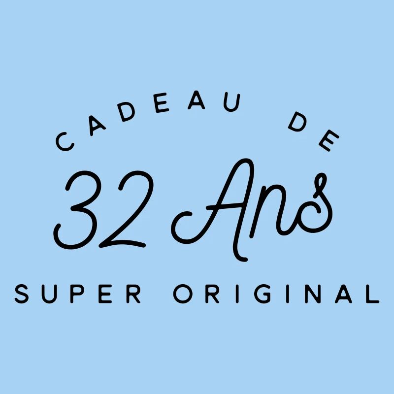 Cadeau 32 ans