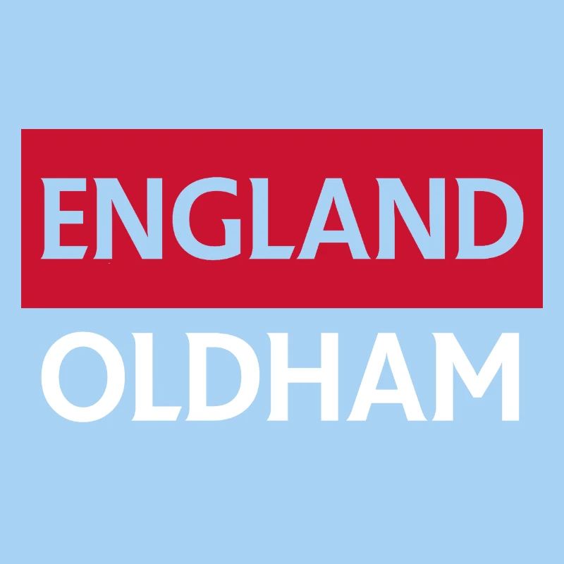 Conception des drapeaux anglais Oldham