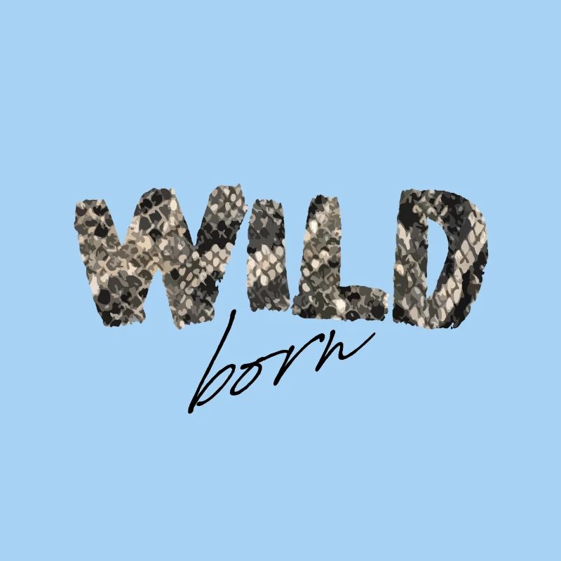 Wild Born Snake Print