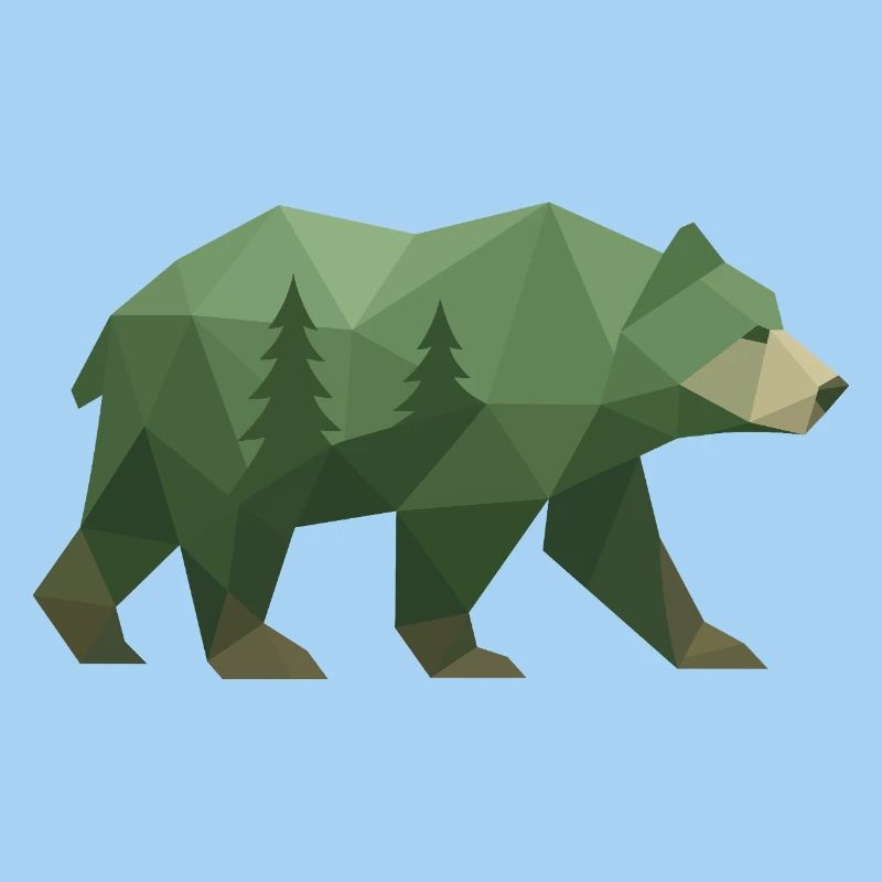 Geometrischer Bär