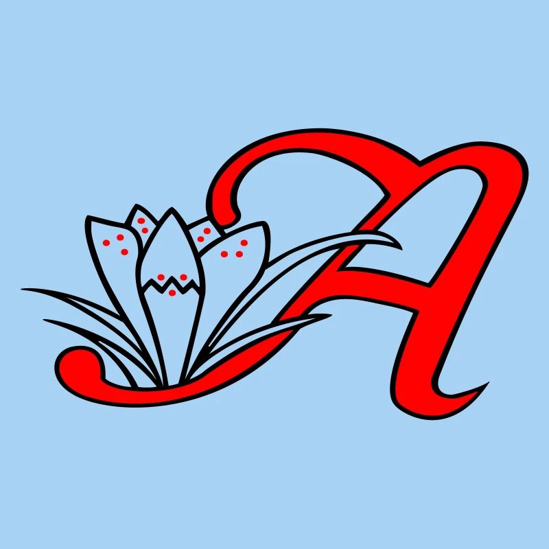 Letter A Initial