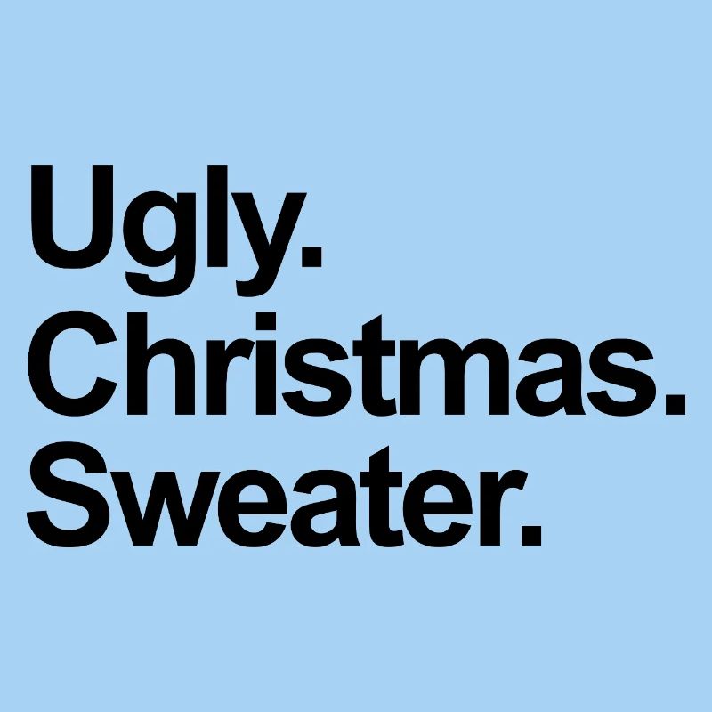 Pull de Noël moche