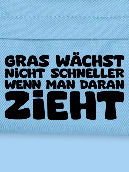 Gras wächst nicht schneller