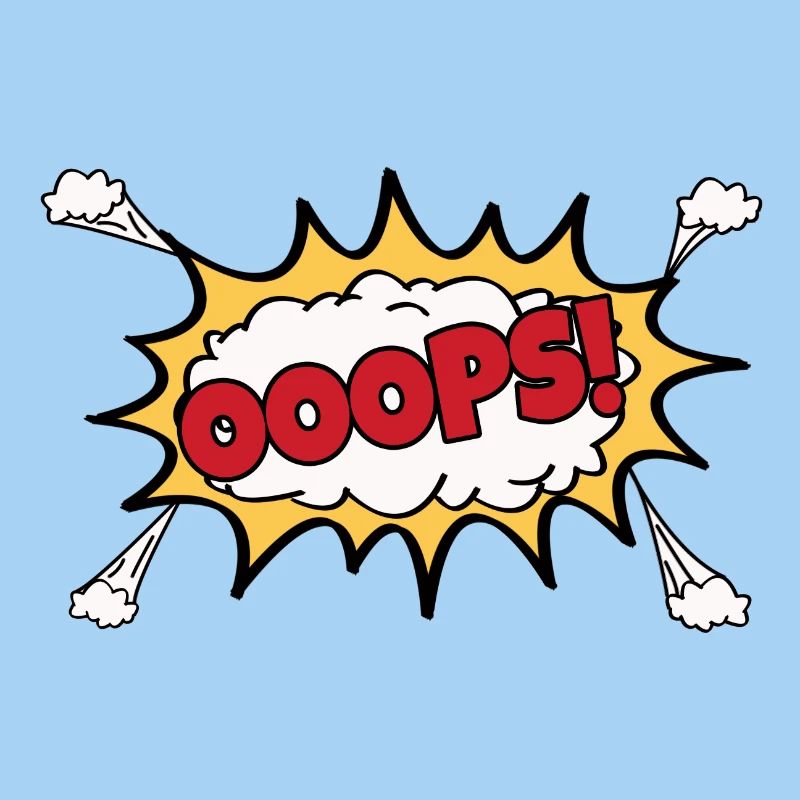 OOOPS Comic Graffiti