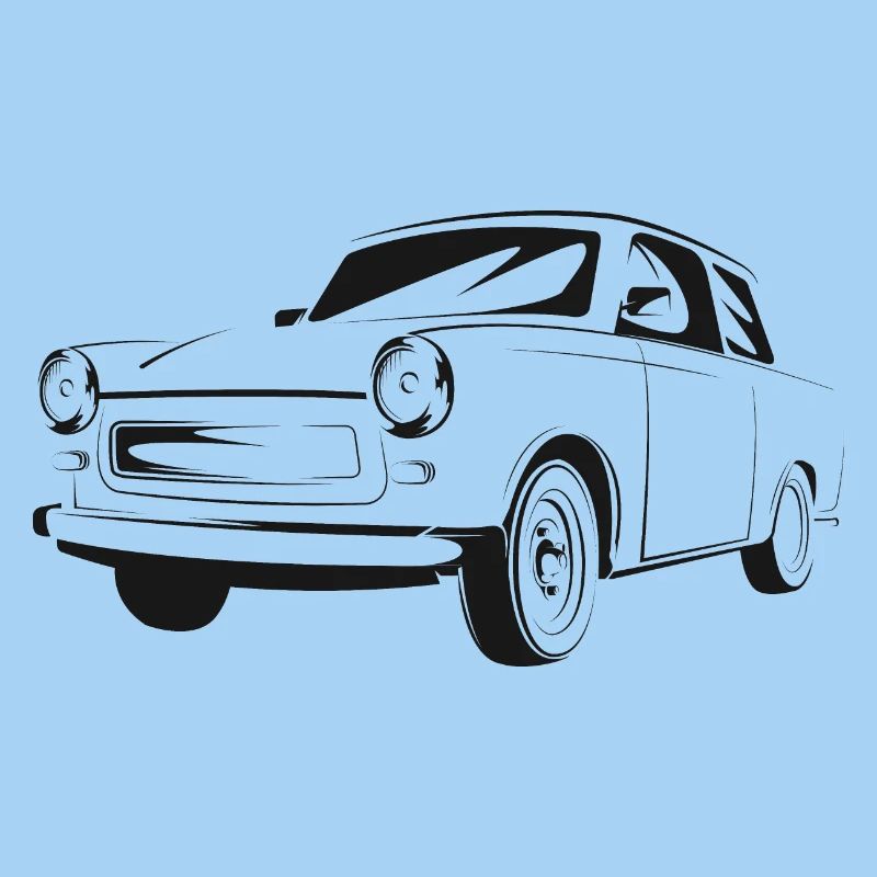  601 GDR Symbole d’histoire Trabi Oldtimer