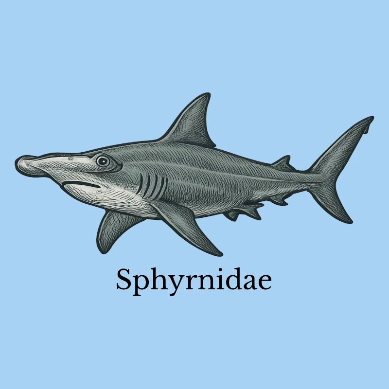 Sphyrnidae Hammerhead Shark Design