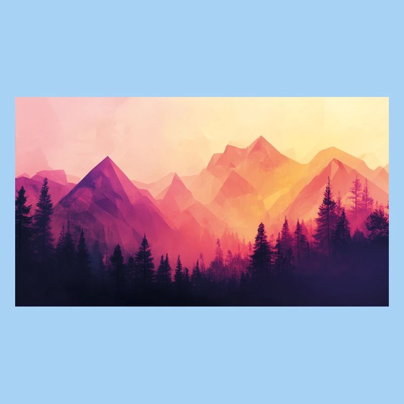 Wald Berge