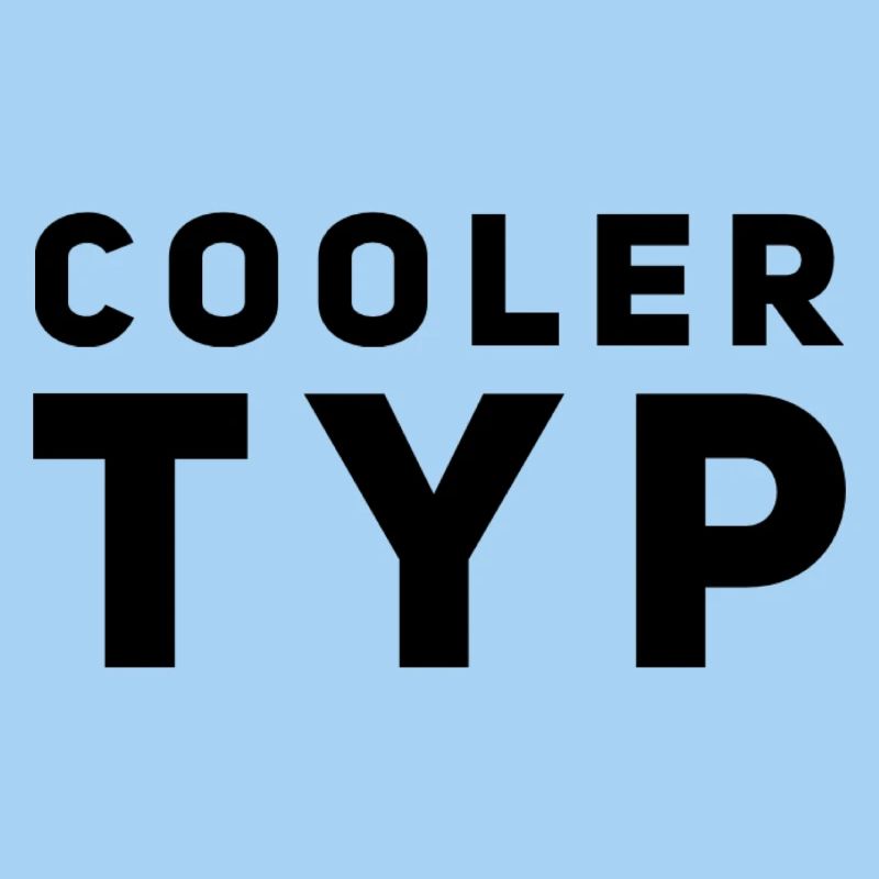 So sieht ein cooler Typ aus