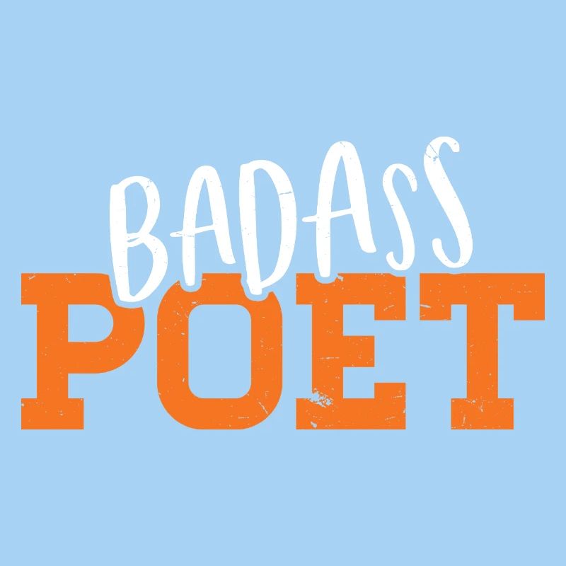 Badass Poet Typography Design