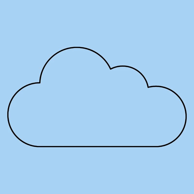 Cloud outline