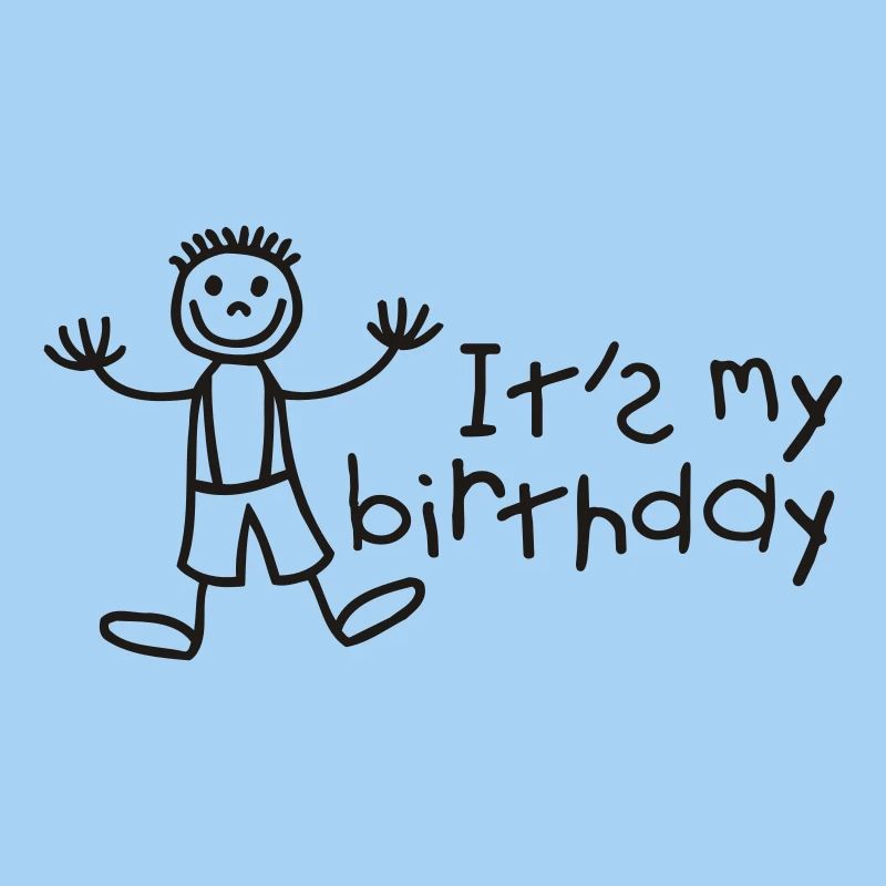C'est mon anniversaire - Garçon