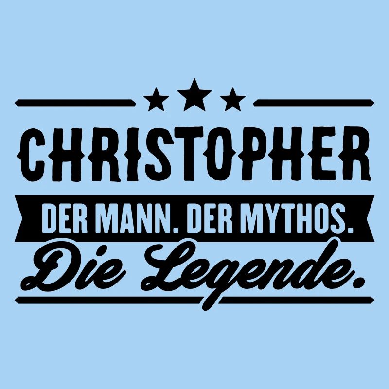 Man Myth Legend Christopher