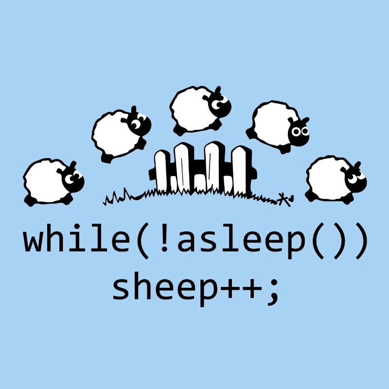 while! asleep