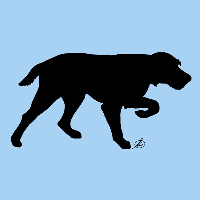 Pointing dog