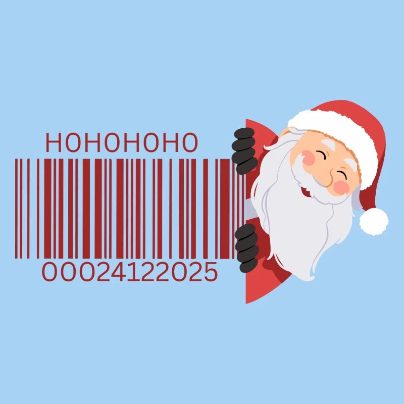 Barcodesanta Weihnachten