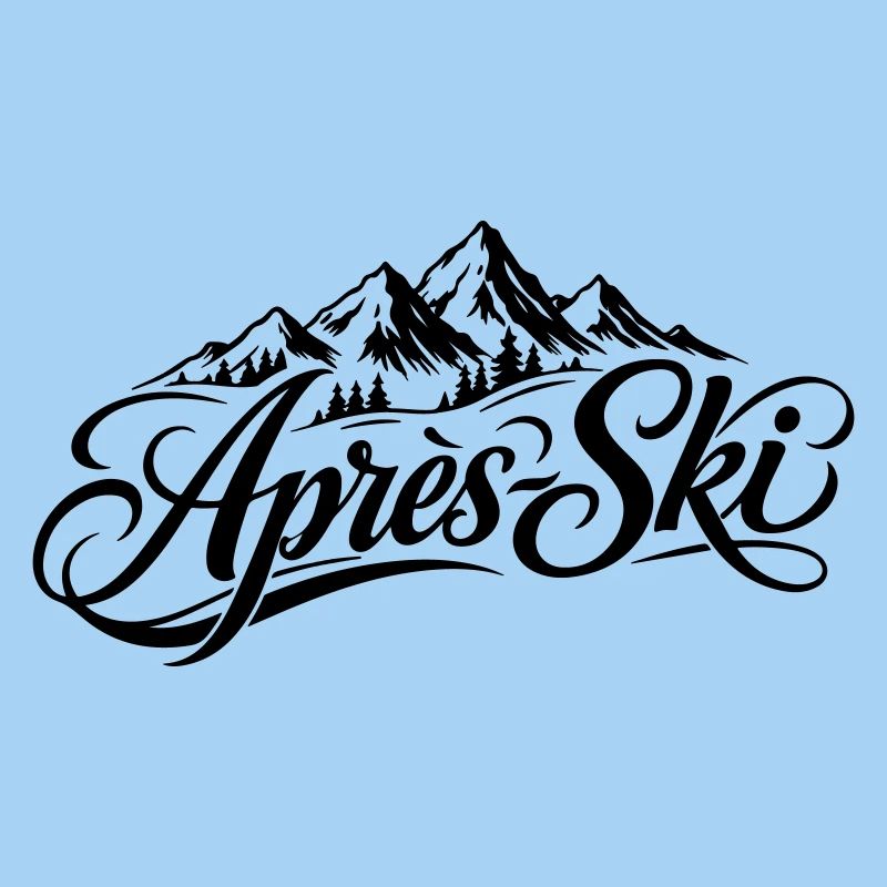 Lettrage après-ski