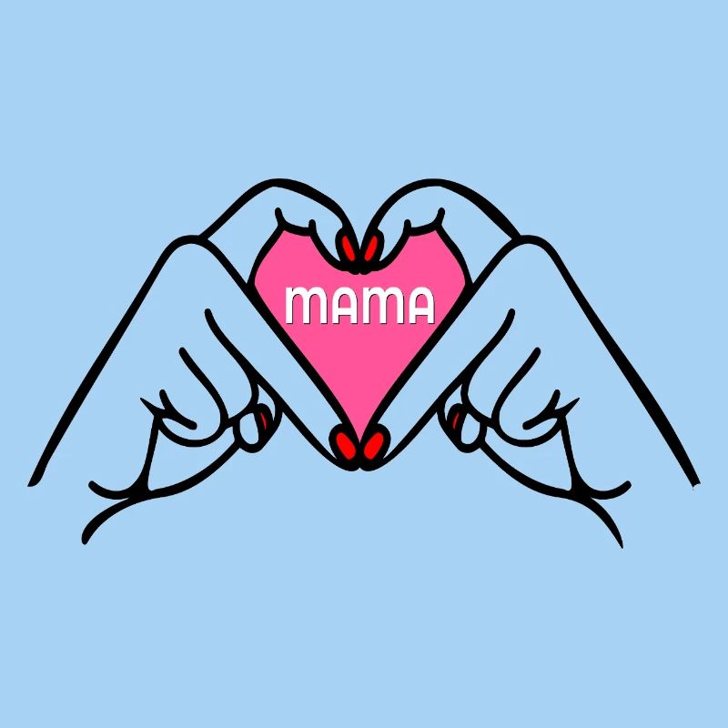 Muttertag Liebe Mama Handzeichen