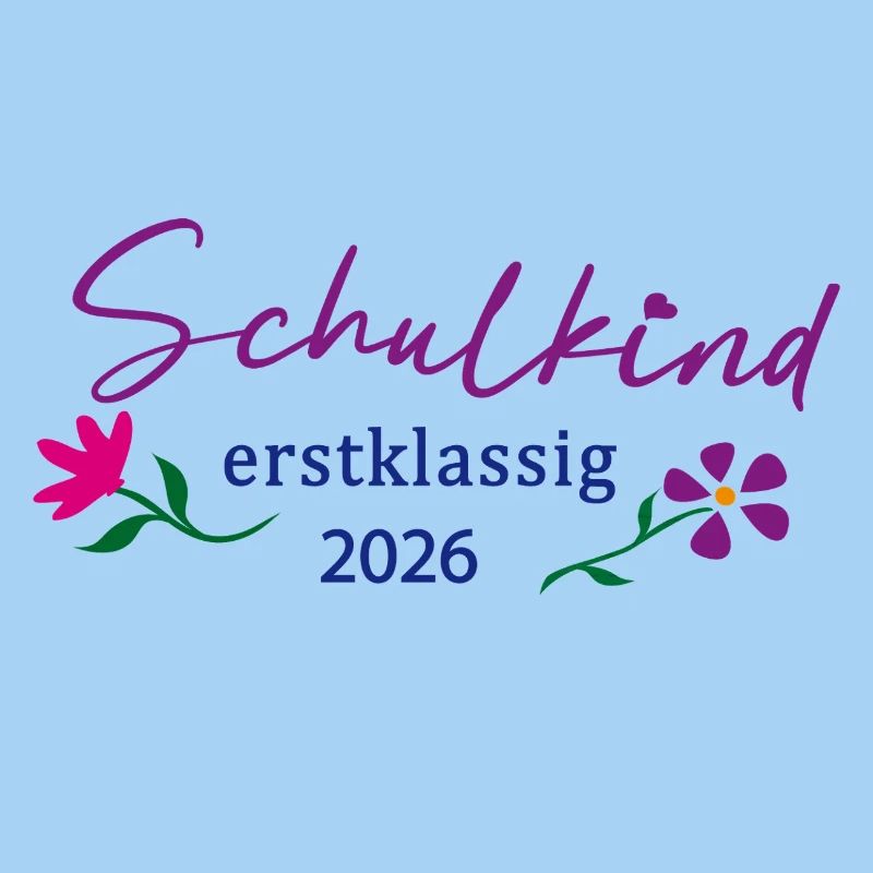 Schulkind Erstklassig 2026 