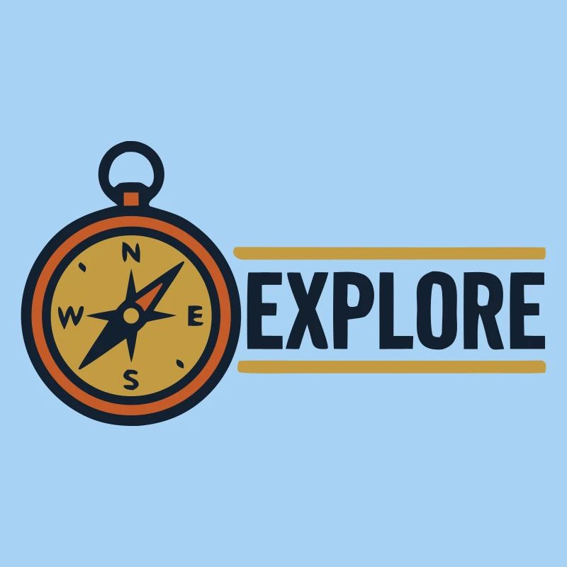 Explore Kompass Entdecken Text