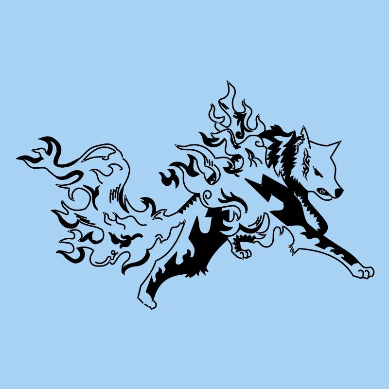 fire wolf