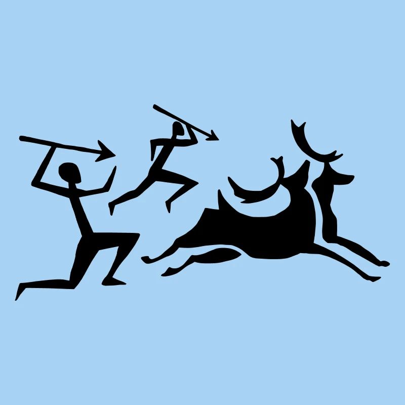 Höhlenmalerei Jäger