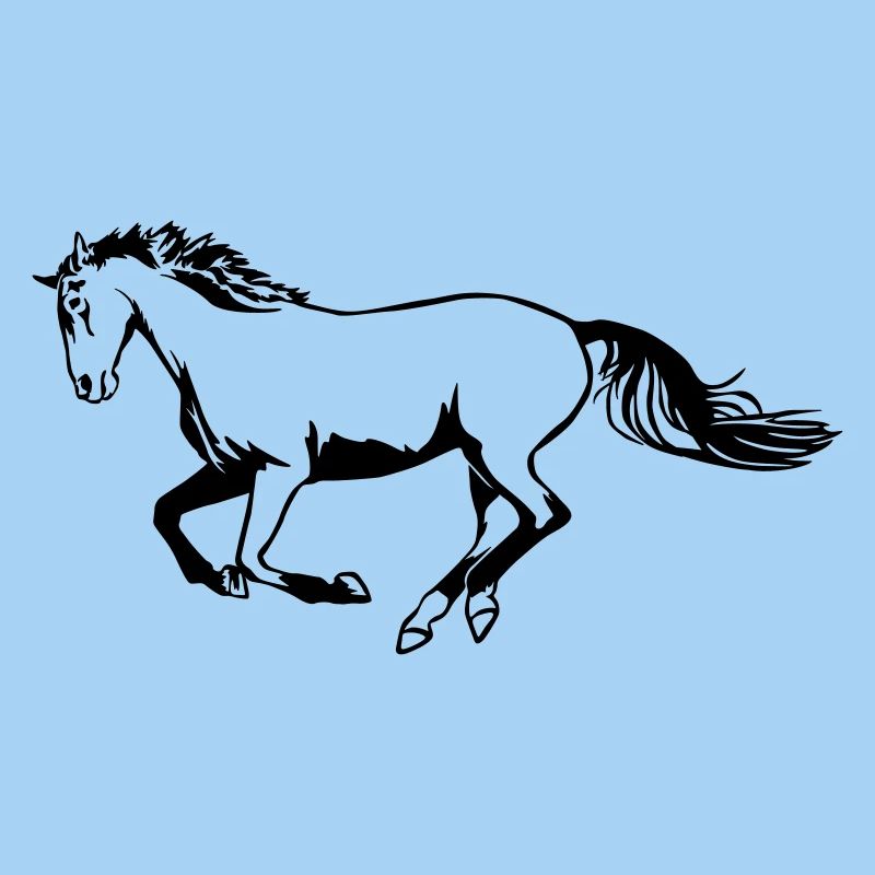 Galloping horse