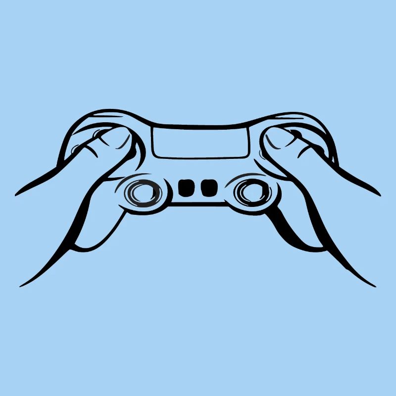 Gamecontroller black