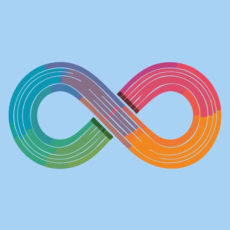 Unendlicher Regenbogen oder doch einfach nur Flow?